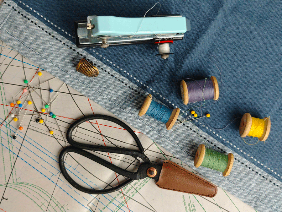 Couture à la main débutant pour éviter les erreurs quand on coud sans machine
