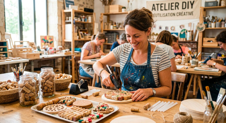Idées créatives DIY à faire avec des bouchons de Liège.